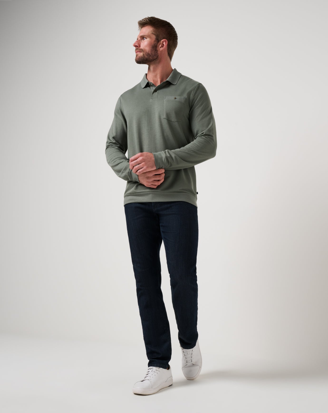 December First Long Sleeve Polo - Image 5