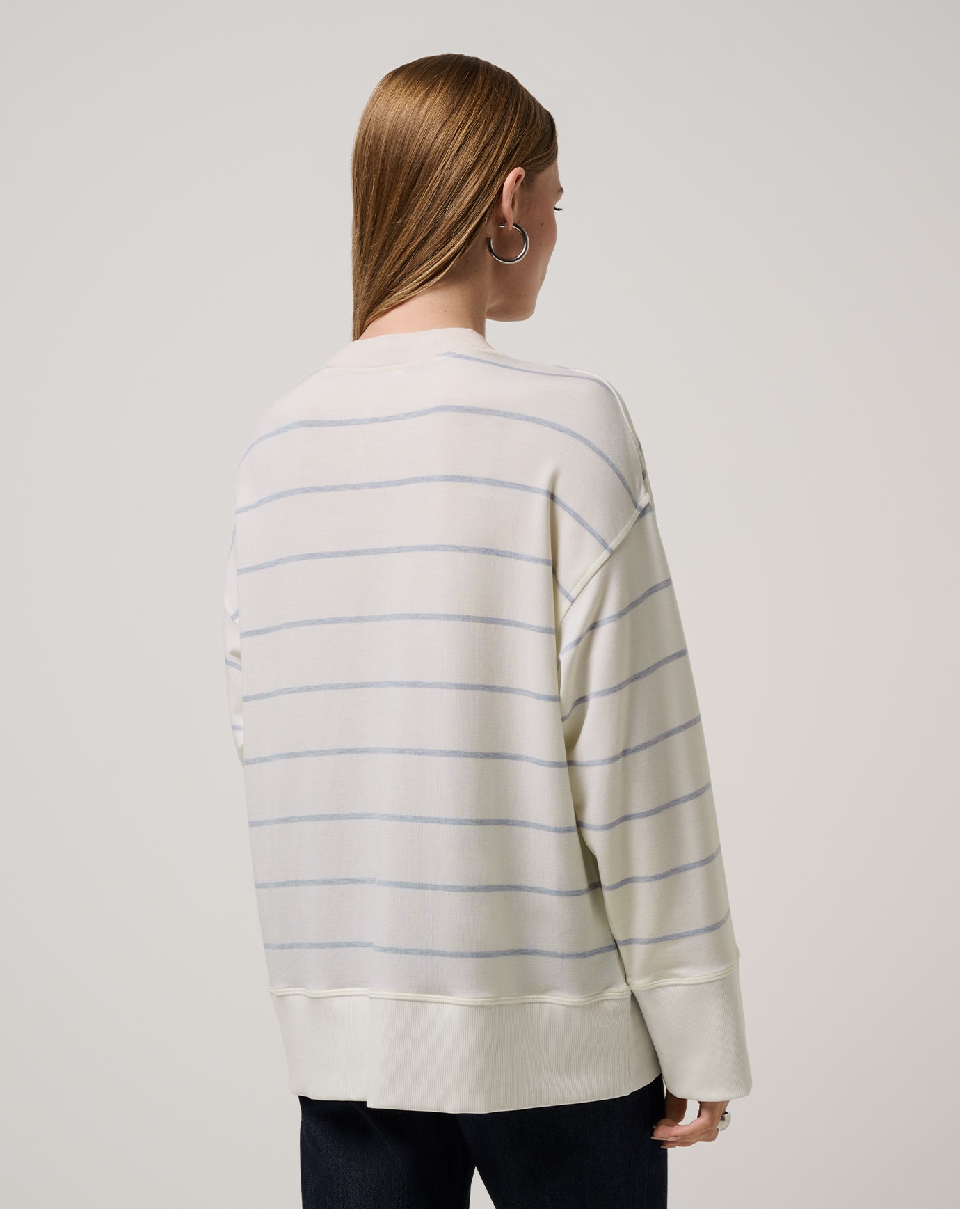 Cloud Terry Varsity Pullover - Image 2