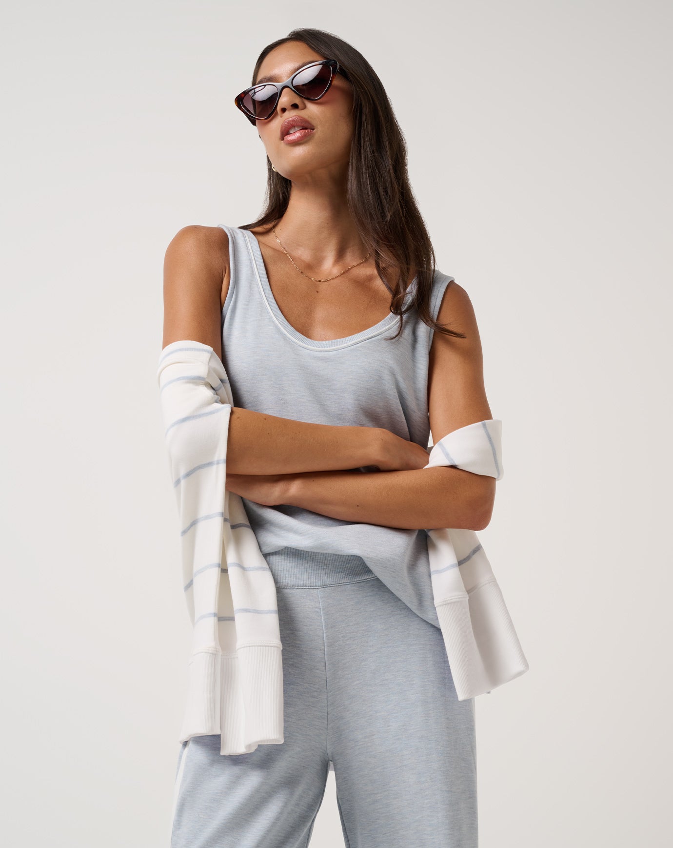 Cloud Terry Varsity Top - Image 5