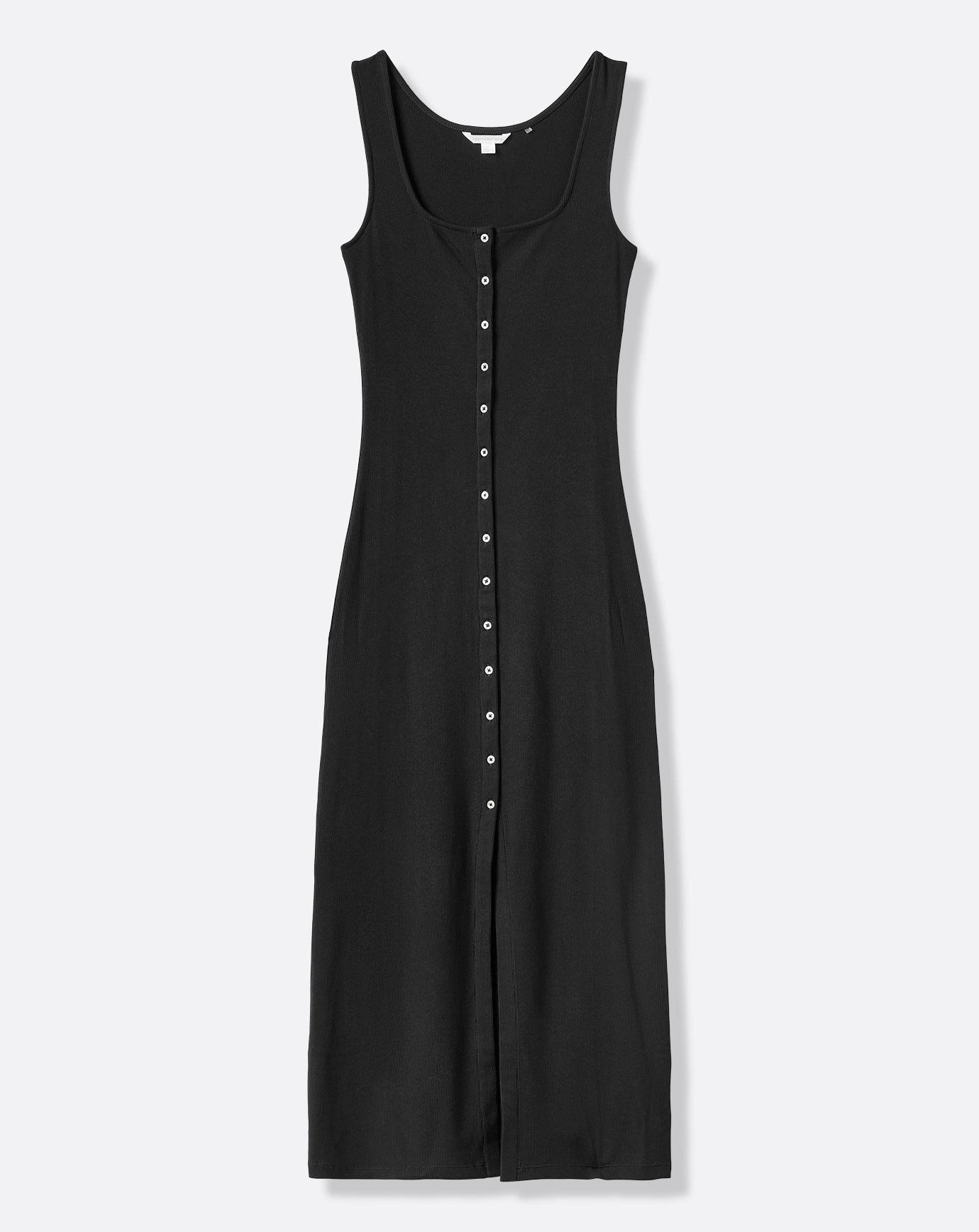 Cloud Rib Button Tank Dress - Image 4
