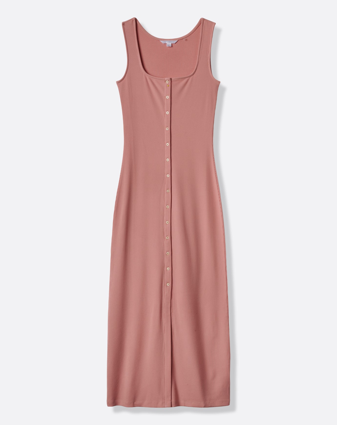 Cloud Rib Button Tank Dress - Image 17