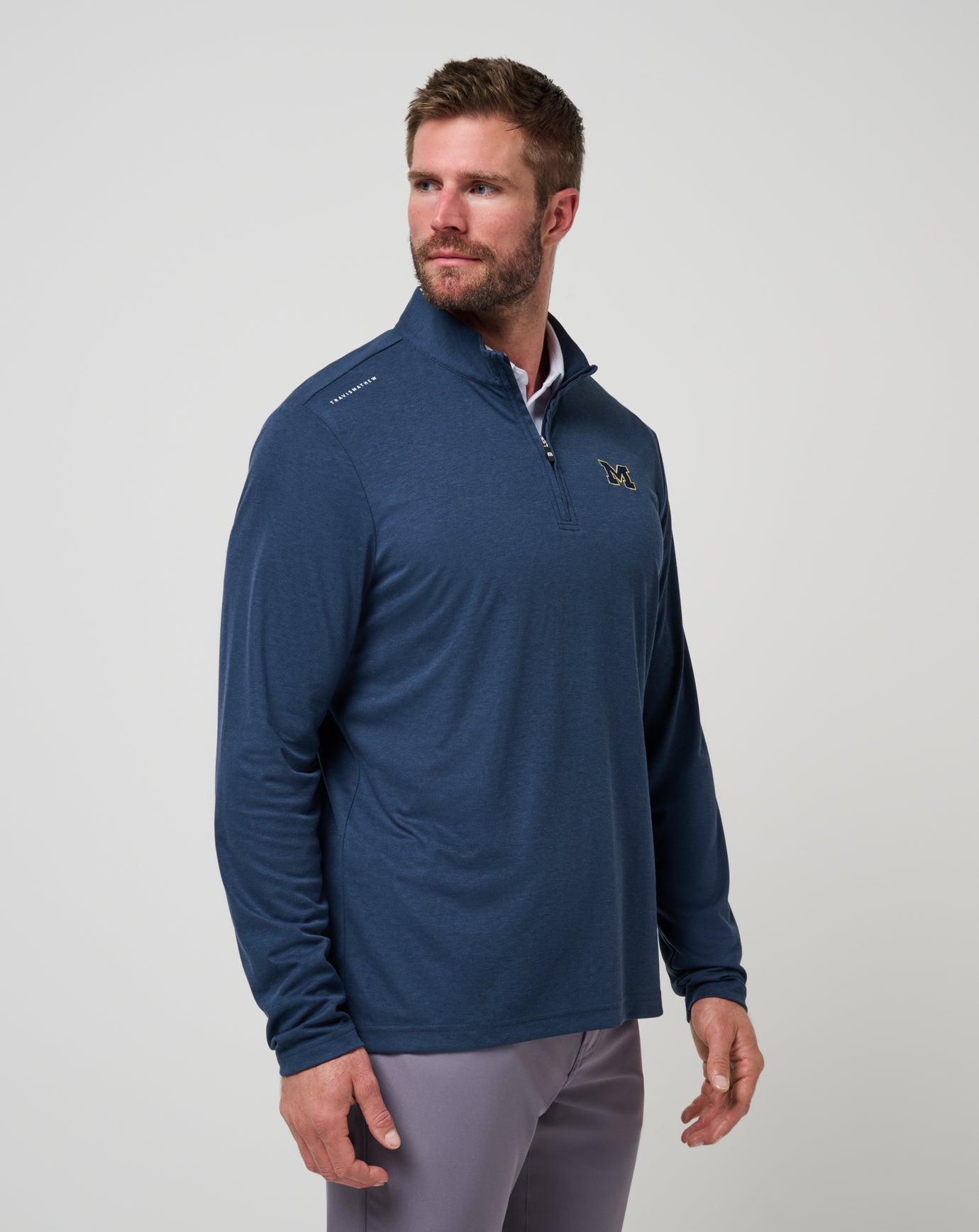 Michigan Time To Tailgate Quarter Zip - Image 2