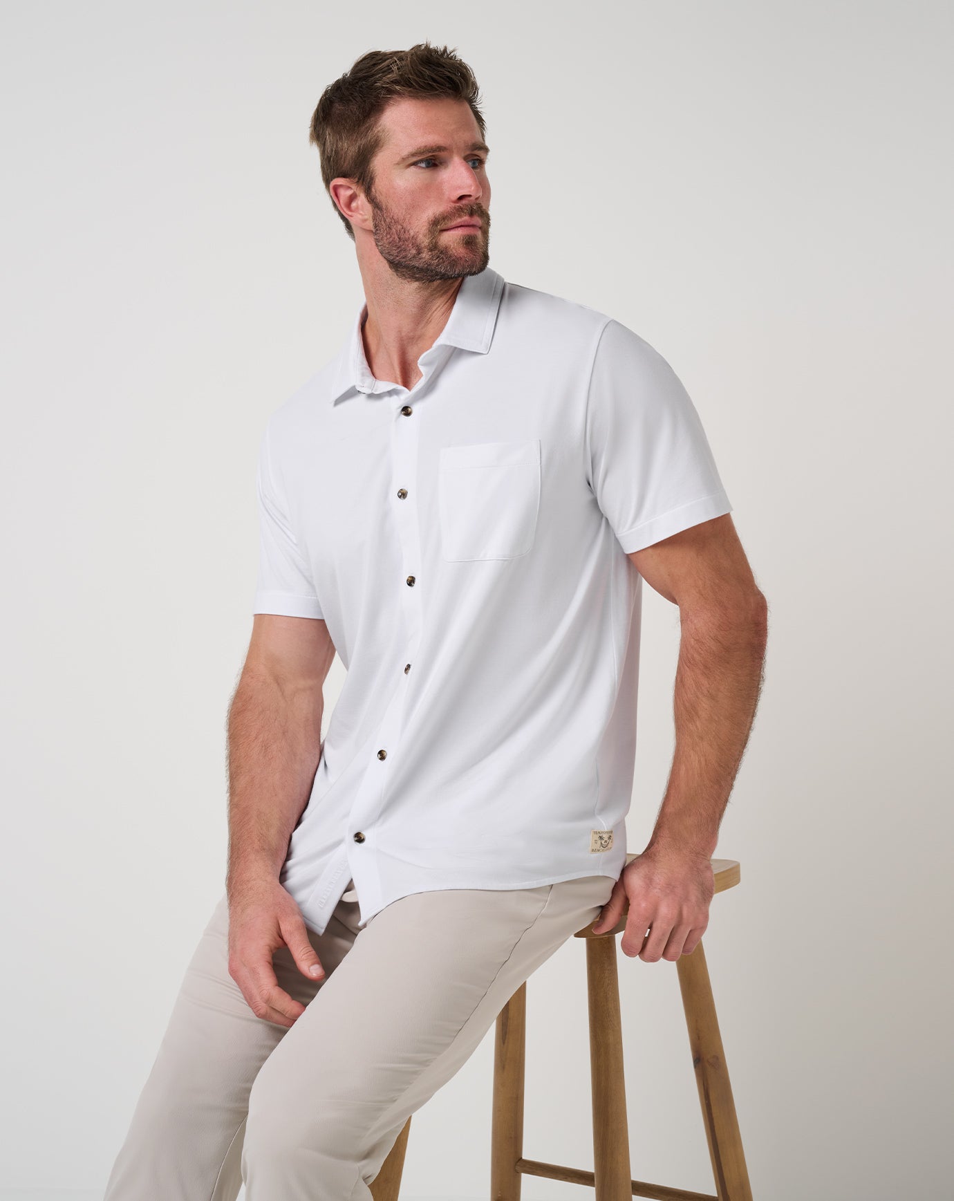 Comfortknit Beach Club Button-Up - Image 6