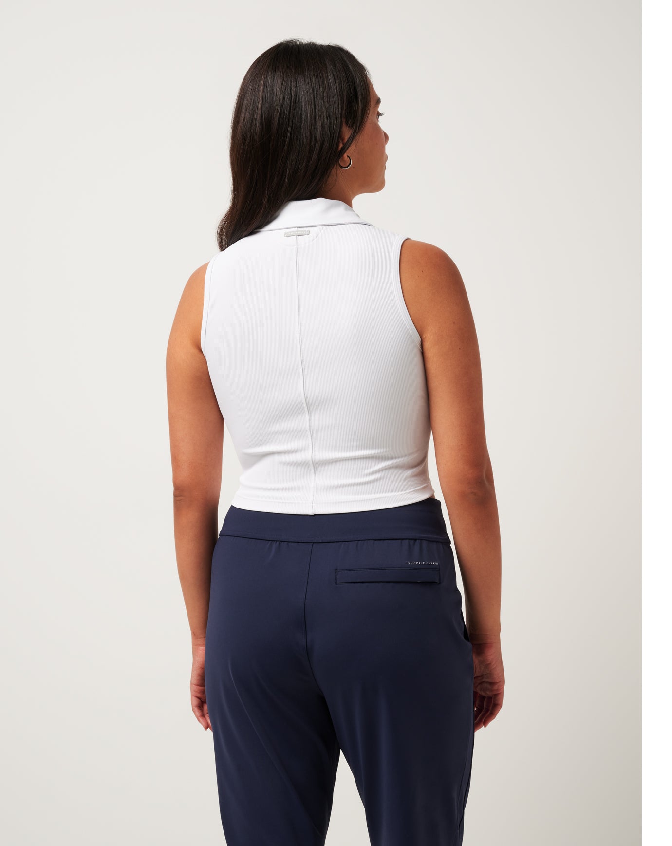 Moveknit Rib Zip Polo - Image 11