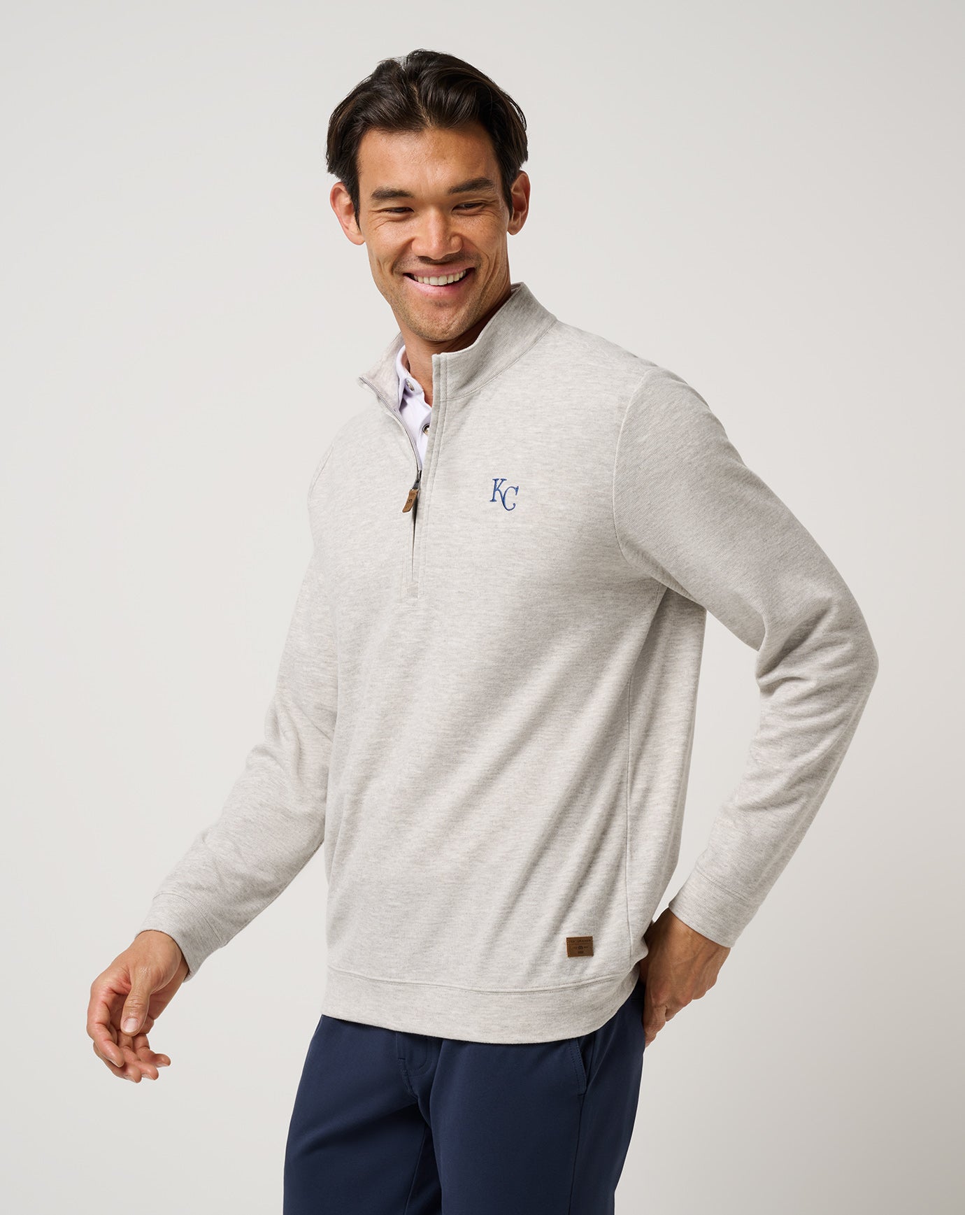 Kansas City Royals Cloud Home Game Quarter Zip - Image 2