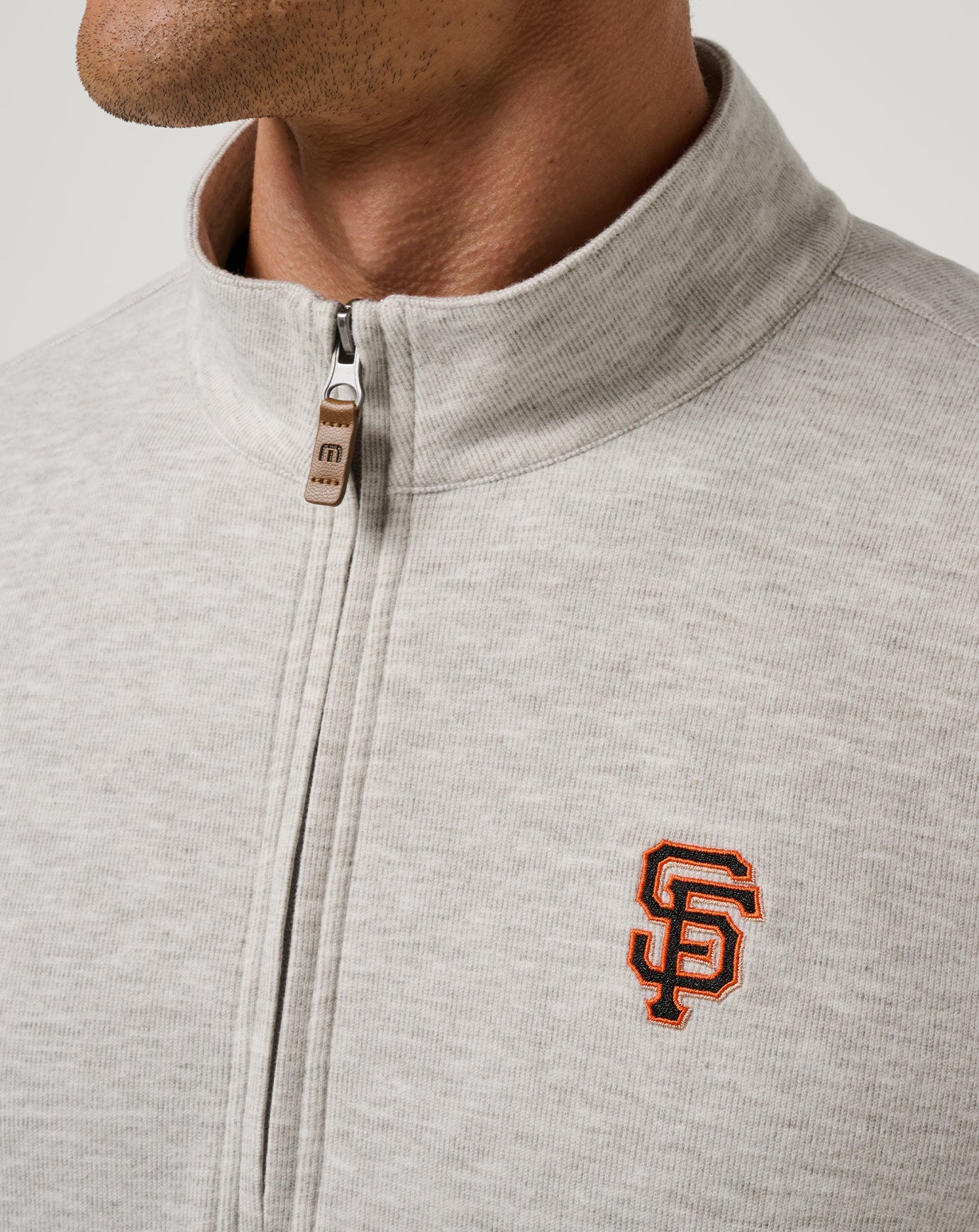 San Francisco Giants Cloud Home Game Quarter Zip - Image 4