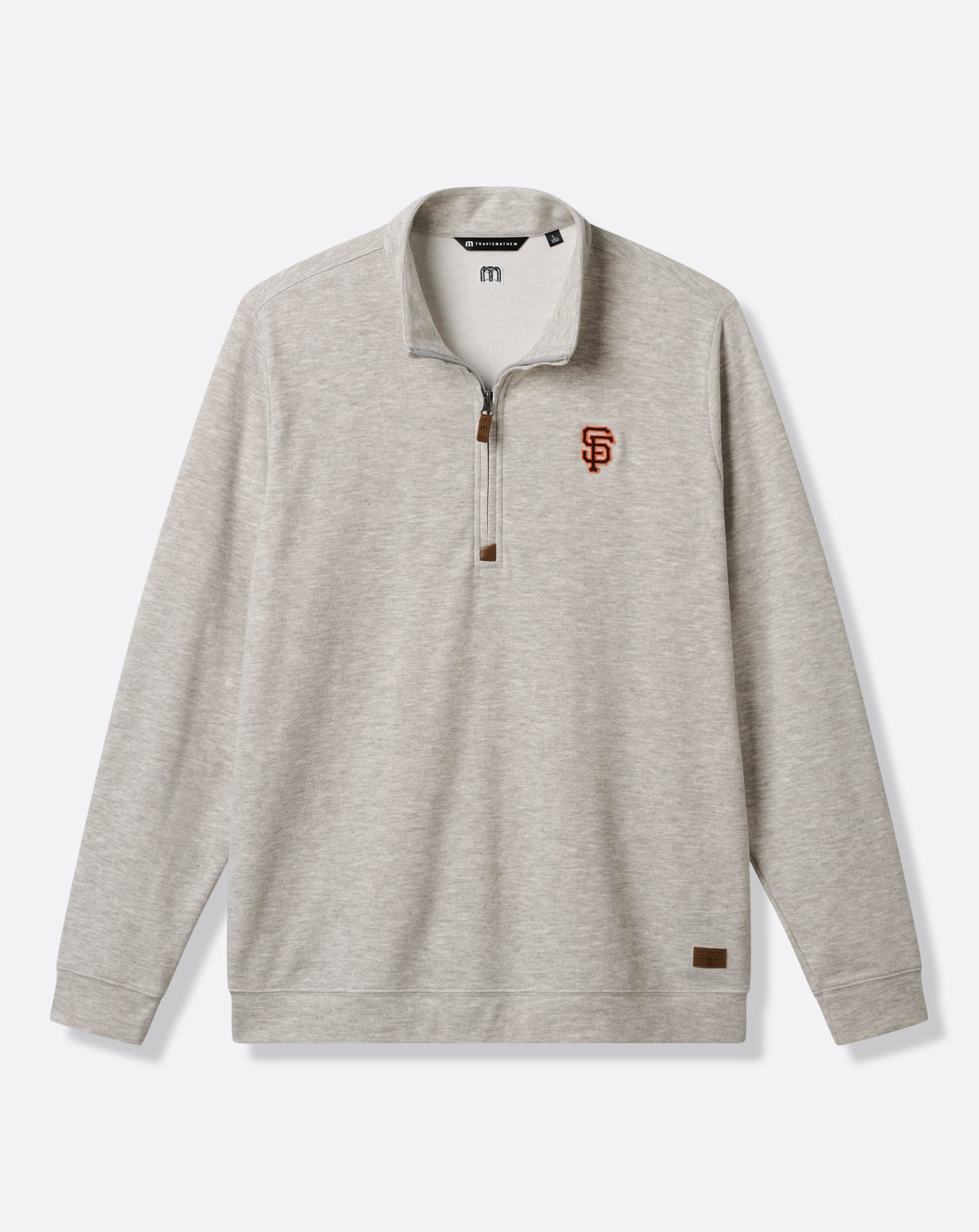 San Francisco Giants Cloud Home Game Quarter Zip - Image 8