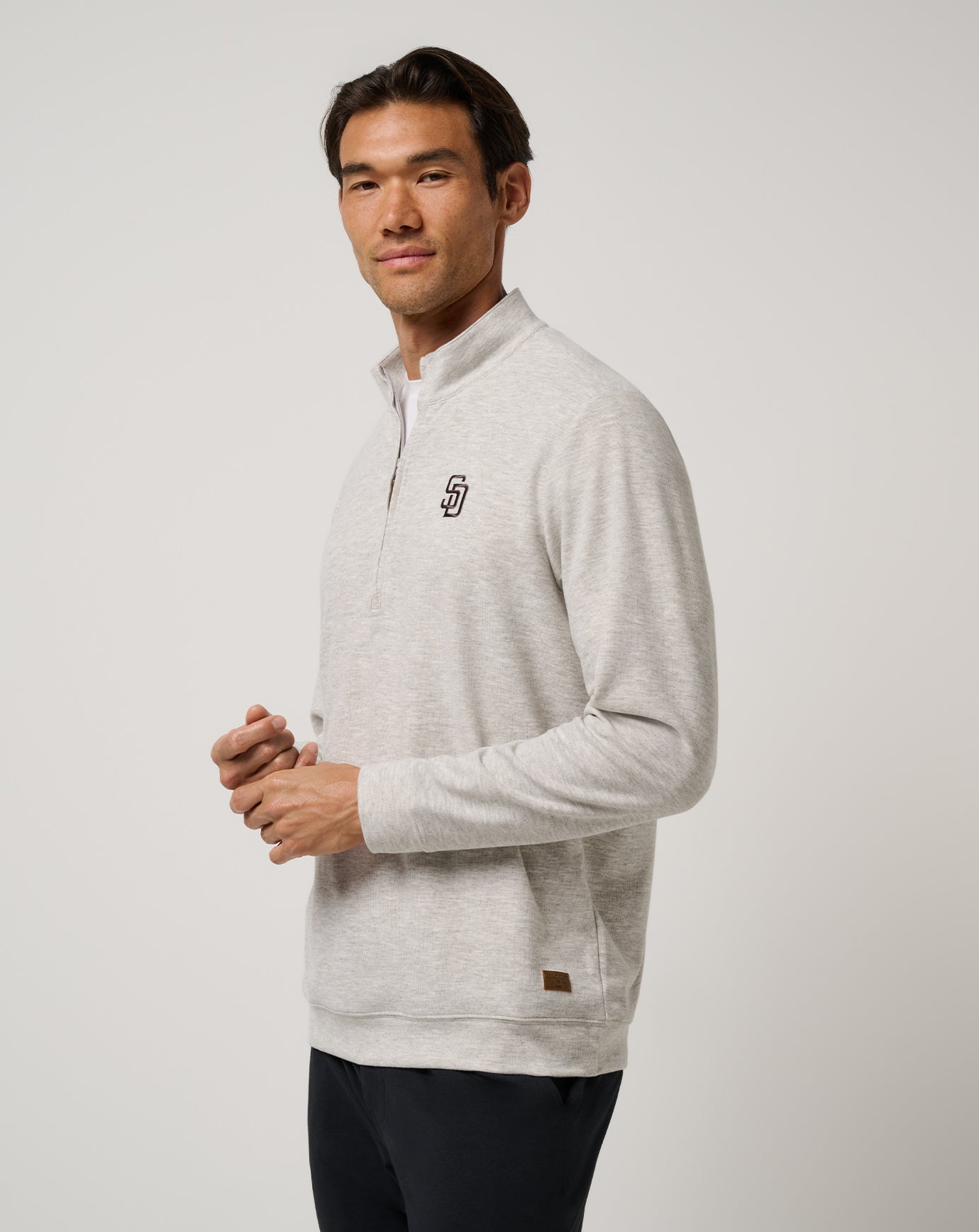 San Diego Padres Cloud Home Game Quarter Zip - Image 2