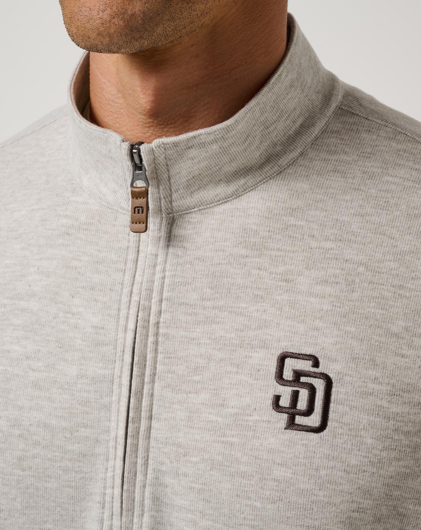 San Diego Padres Cloud Home Game Quarter Zip - Image 4