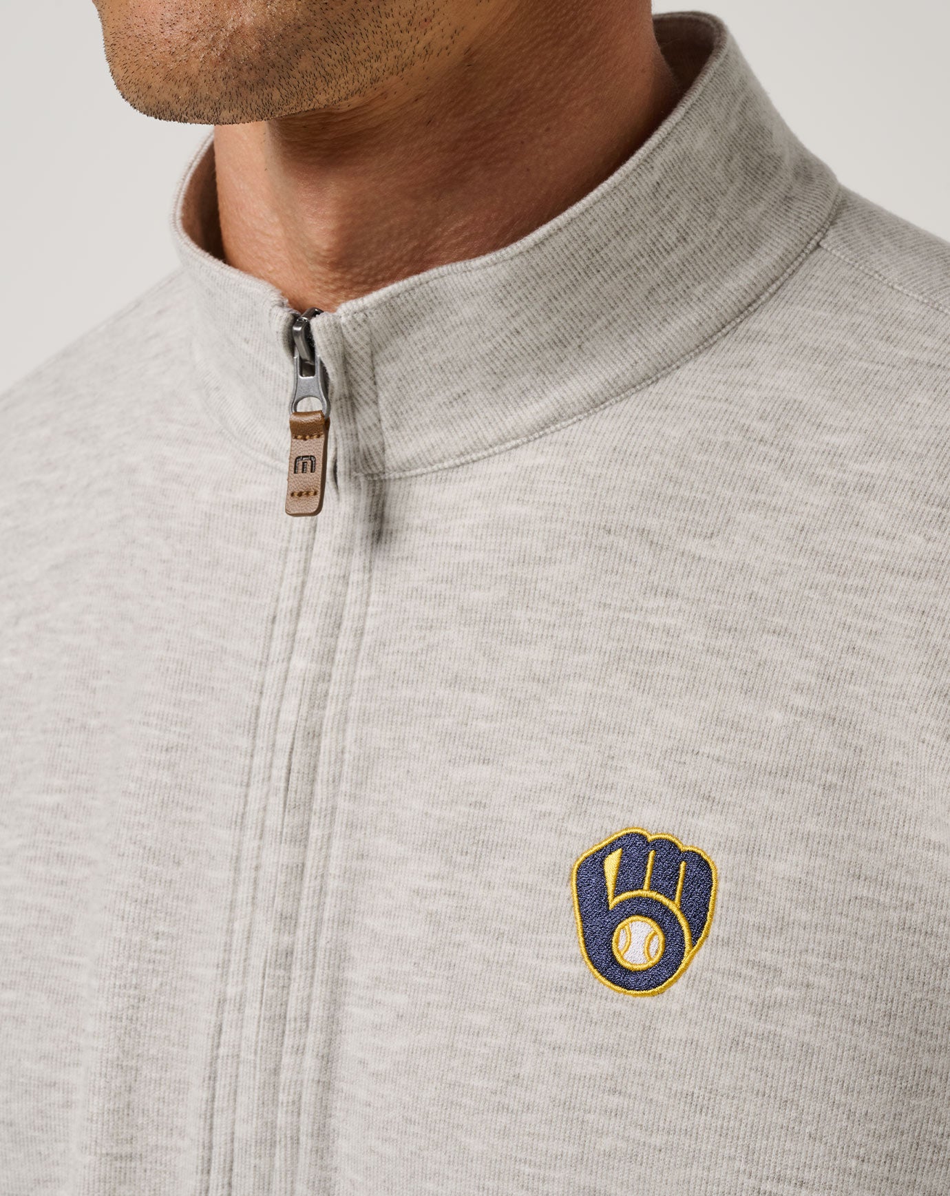 Milwaukee Brewers Cloud Home Game Quarter Zip - Image 4
