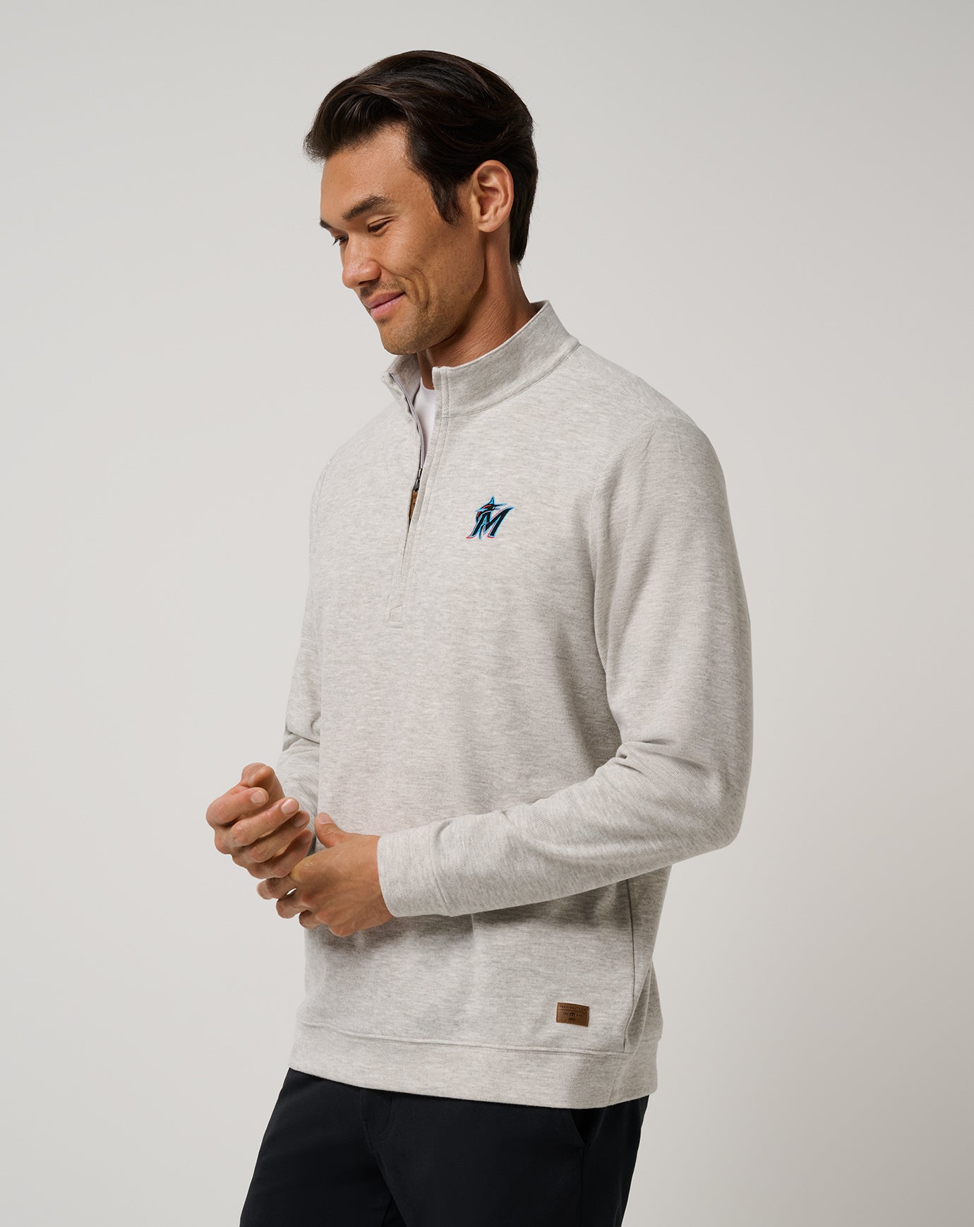 Miami Marlins Cloud Home Game Quarter Zip - Image 2