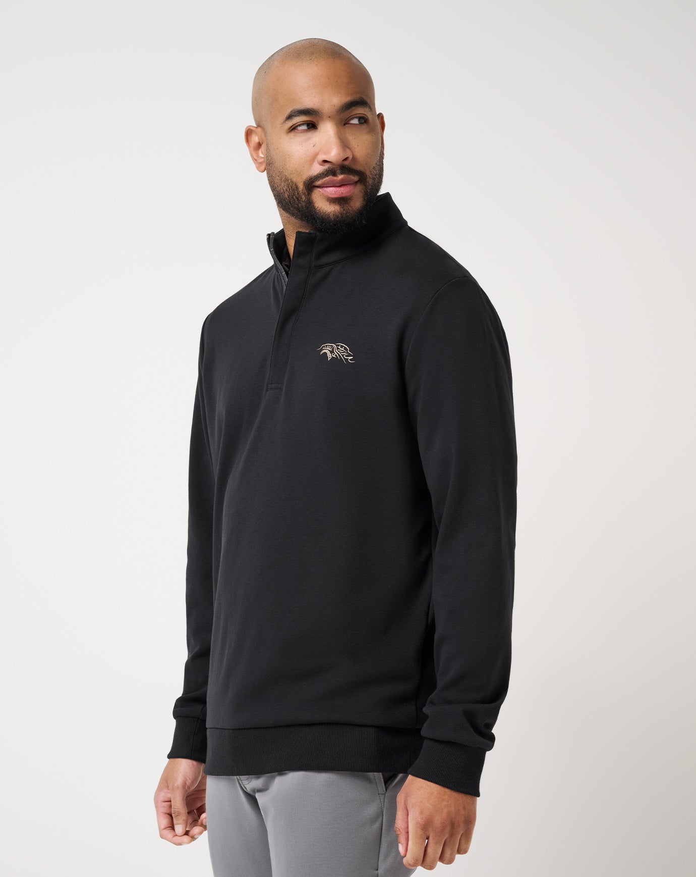 St Andrews Shadow Check 2.0 Quarter Zip - Image 2