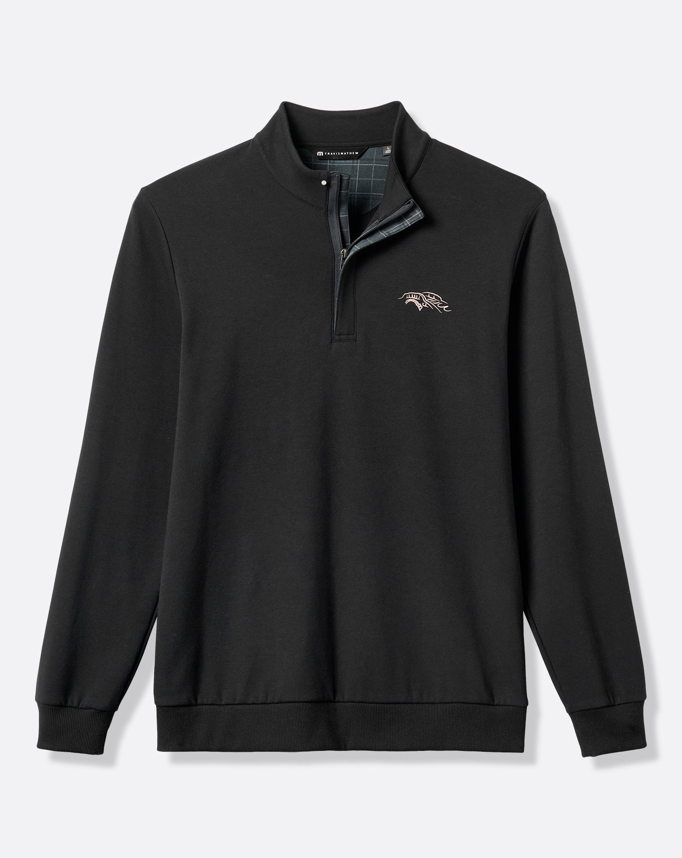 St Andrews Shadow Check 2.0 Quarter Zip - Image 9
