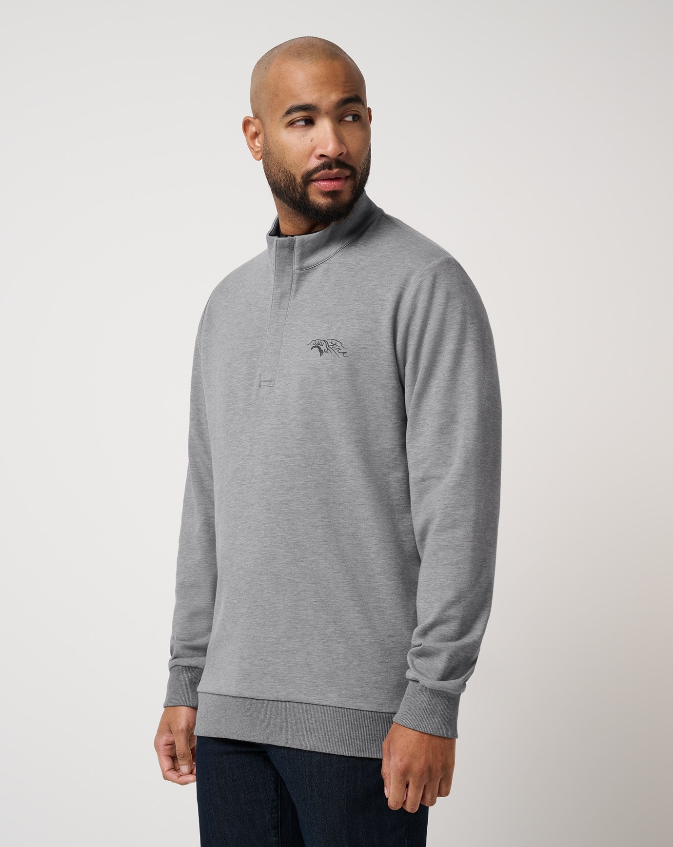 St Andrews Shadow Check 2.0 Quarter Zip - Image 12