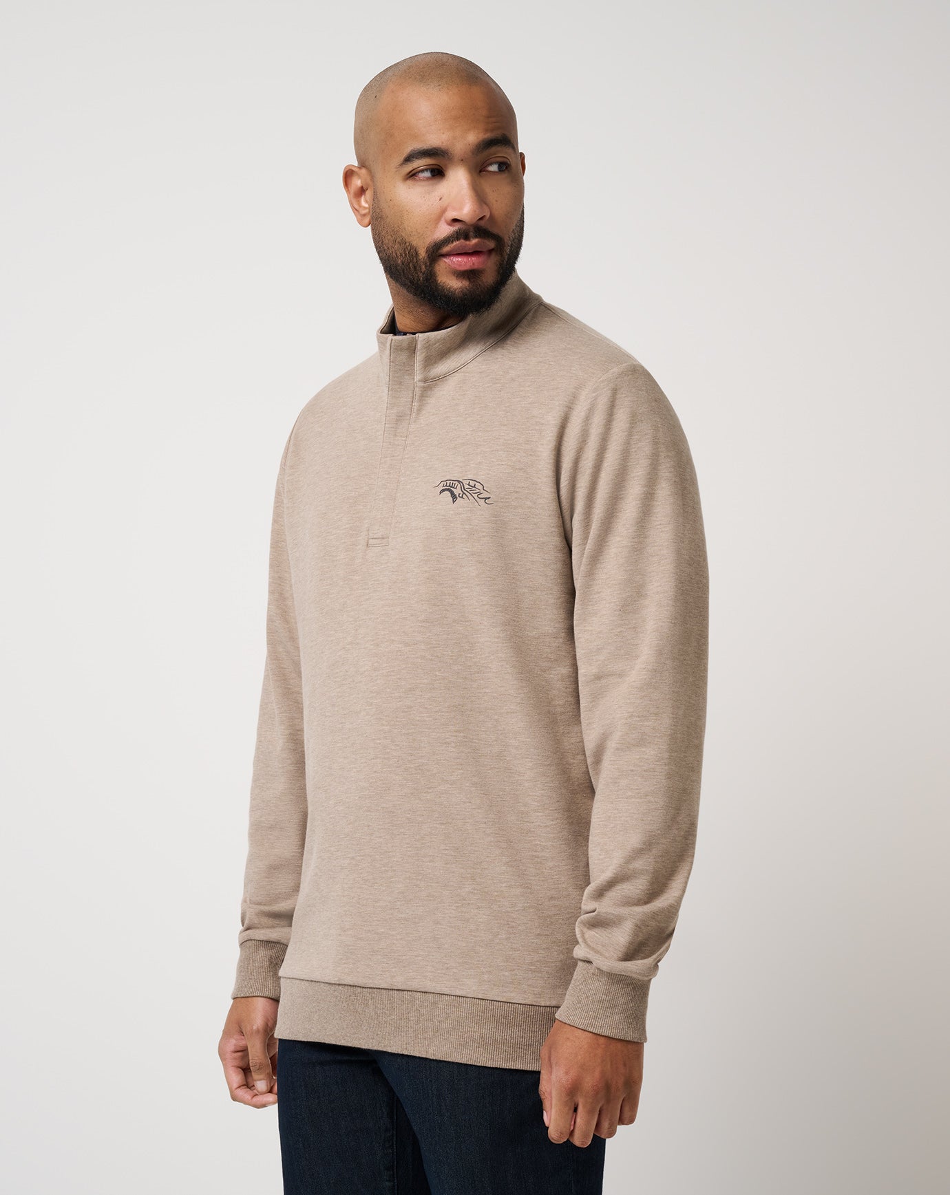 St Andrews Shadow Check 2.0 Quarter Zip - Image 18