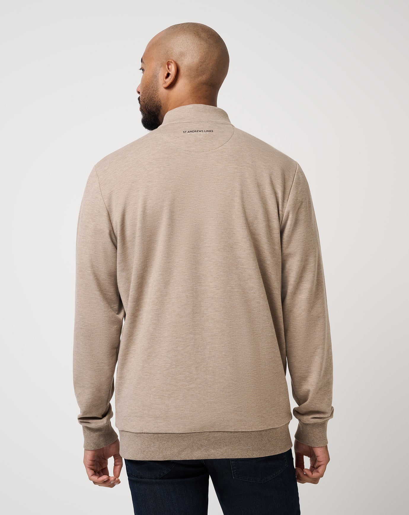 St Andrews Shadow Check 2.0 Quarter Zip - Image 19