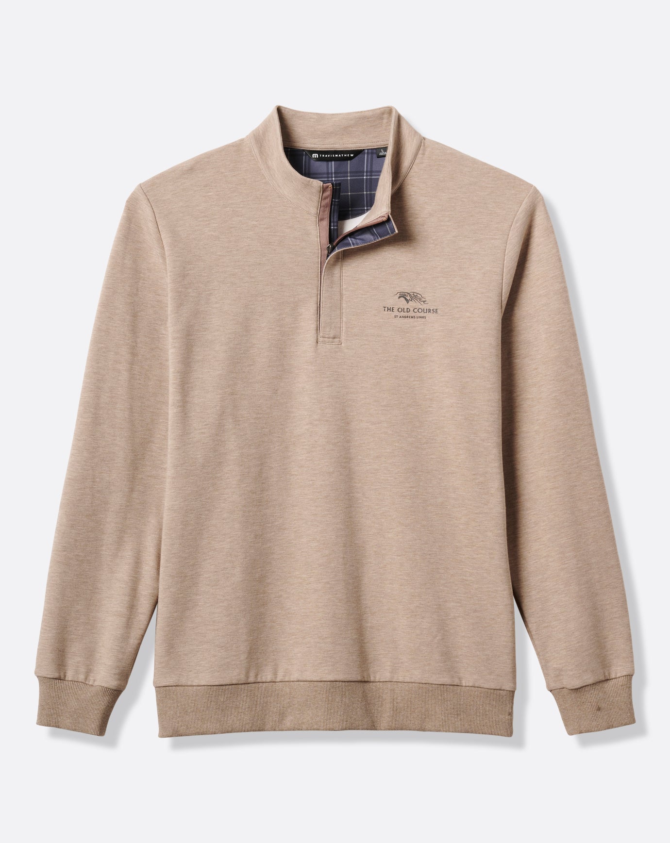 St Andrews Shadow Check 2.0 Quarter Zip - Image 24