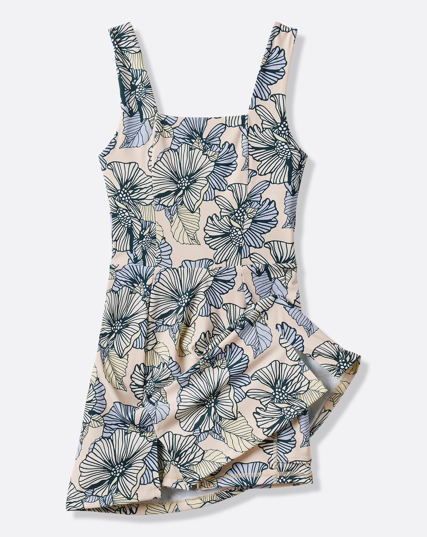 MoveKnit Sleeveless Printed Dress - Image 7