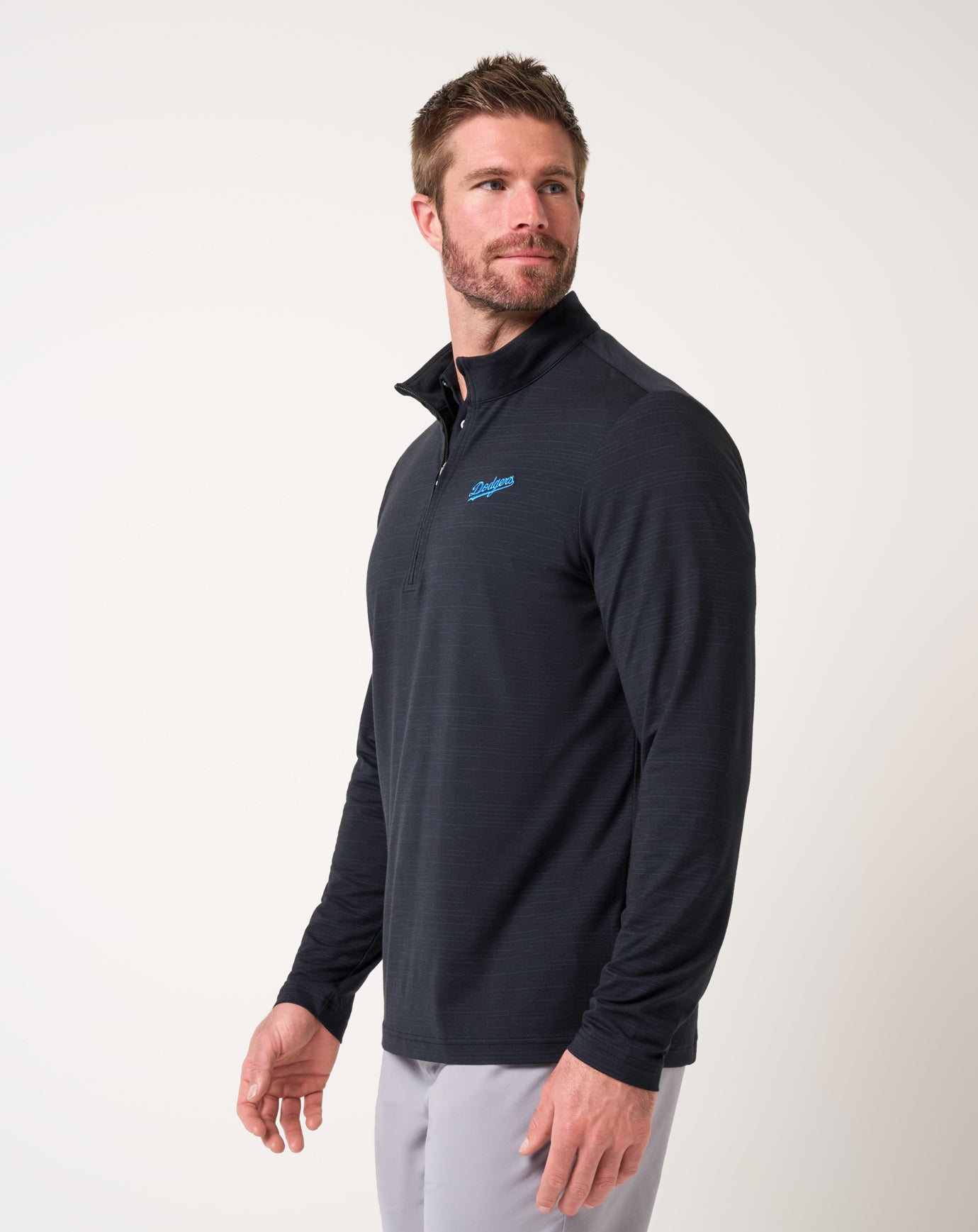 Los Angeles Dodgers Bullpen Heater Quarter Zip - Image 2