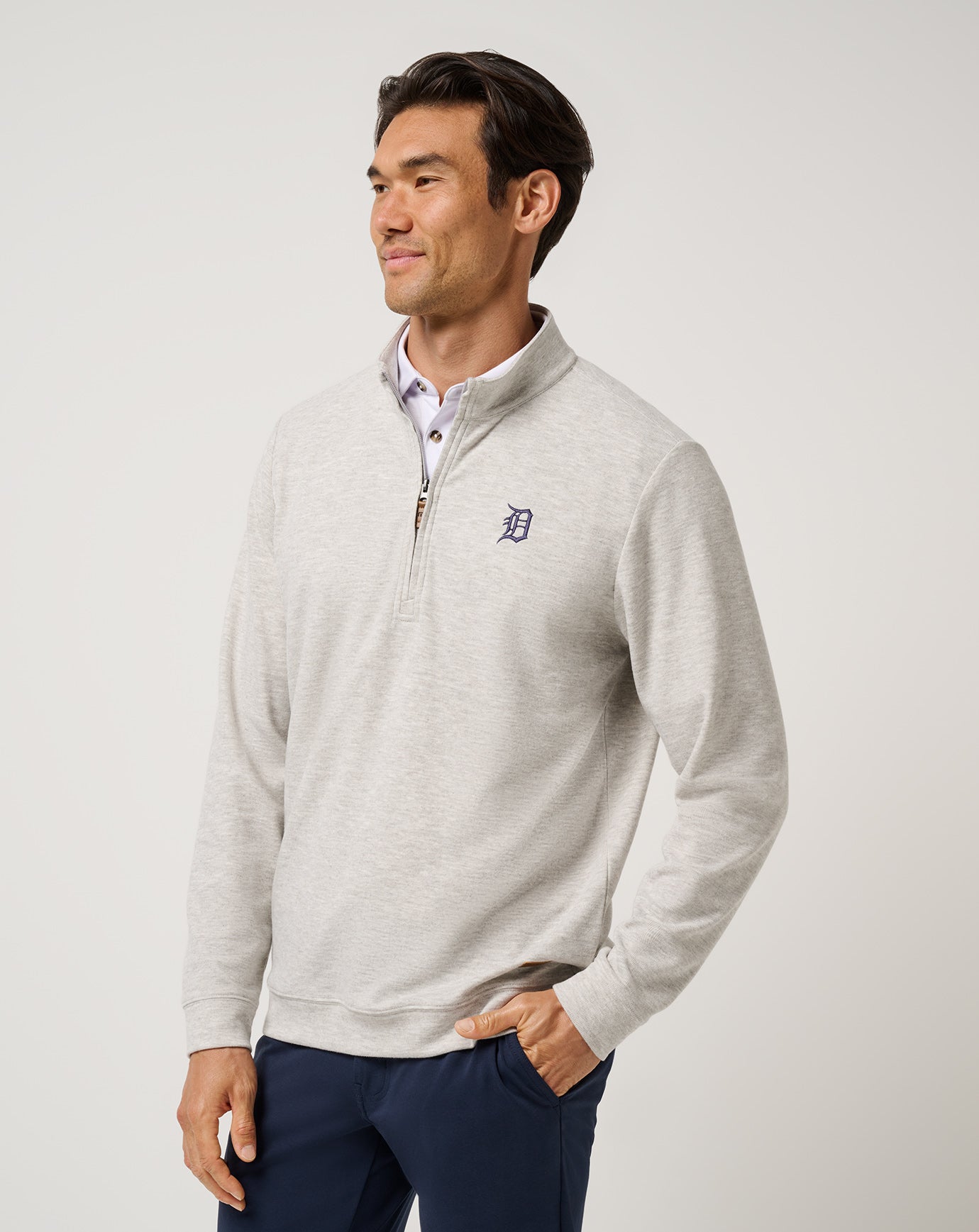 Detroit Tigers Cloud Home Game Quarter Zip - Image 2