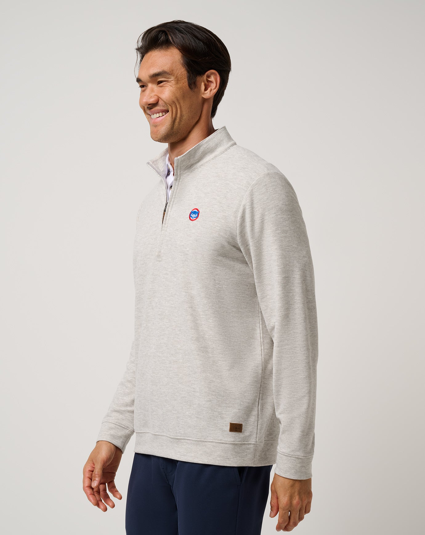 Chicago Cubs 1984 Cloud Home Game Quarter Zip - Image 2