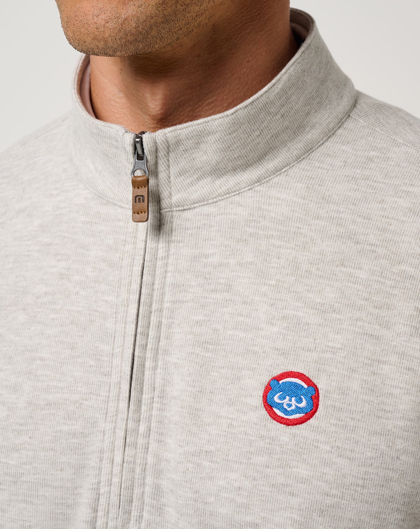 Chicago Cubs 1984 Cloud Home Game Quarter Zip - Image 4