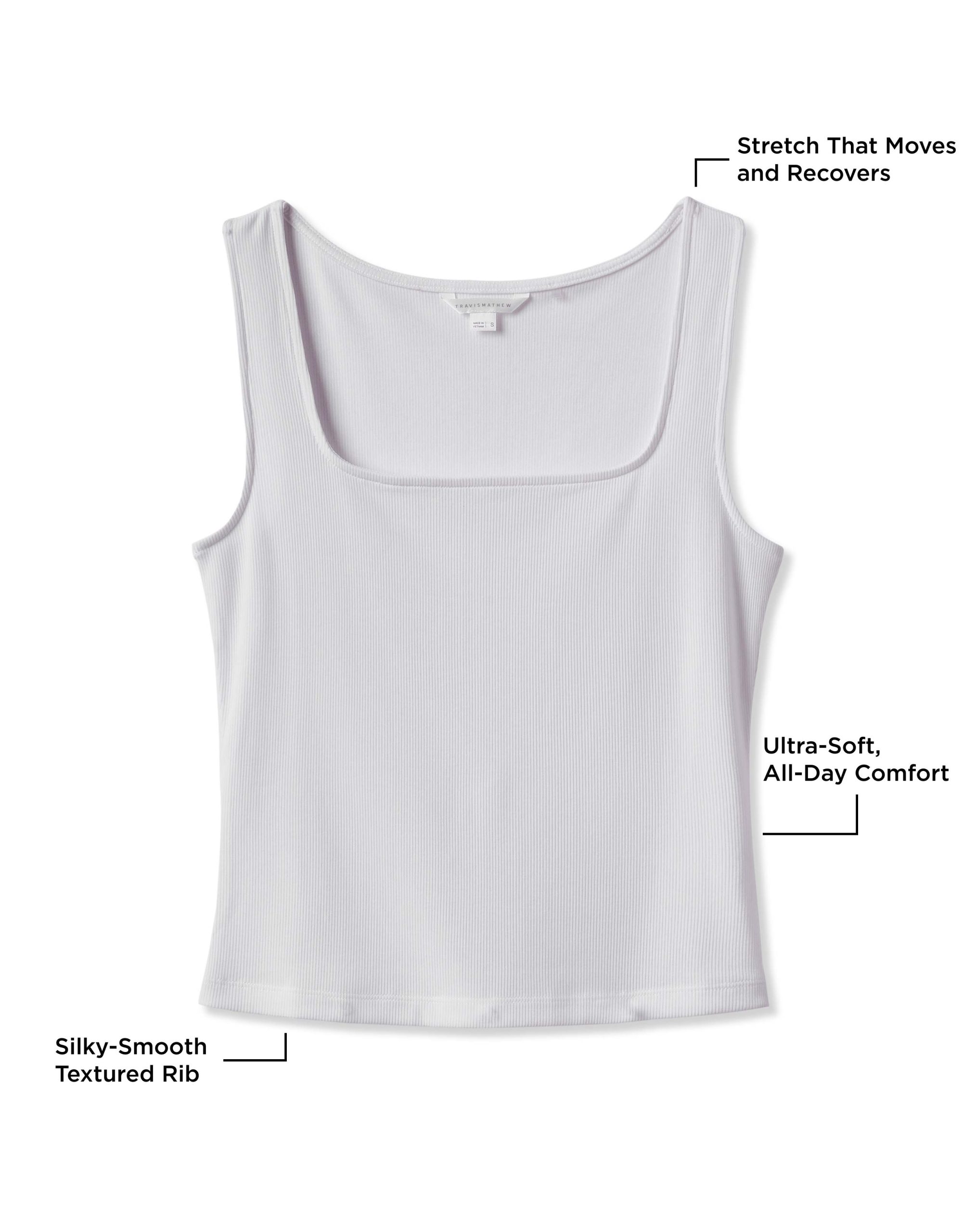 Cloud Rib Square Neck Tank - Image 3