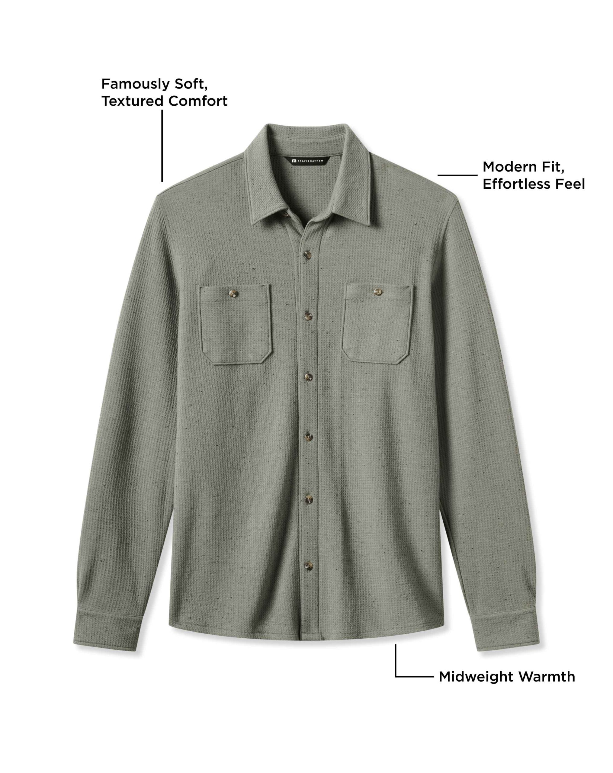 Cloud Waffle Shirt Jacket - Image 29